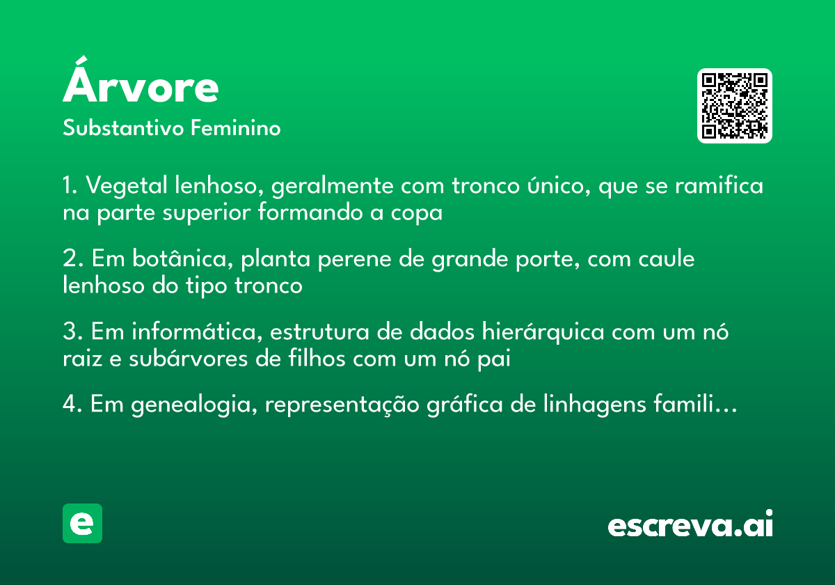 árvore