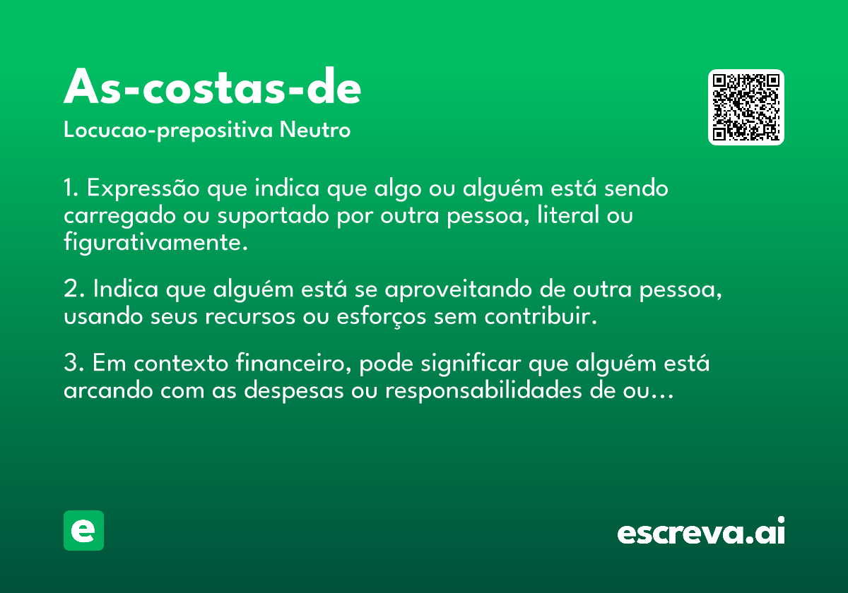 as-costas-de
