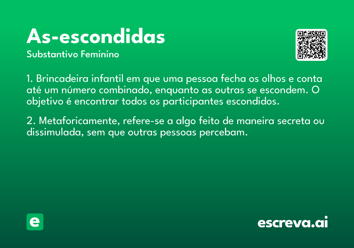 as-escondidas