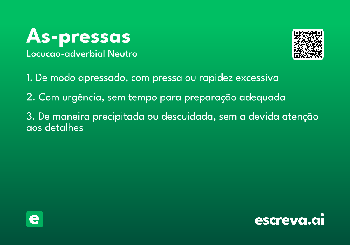 as-pressas
