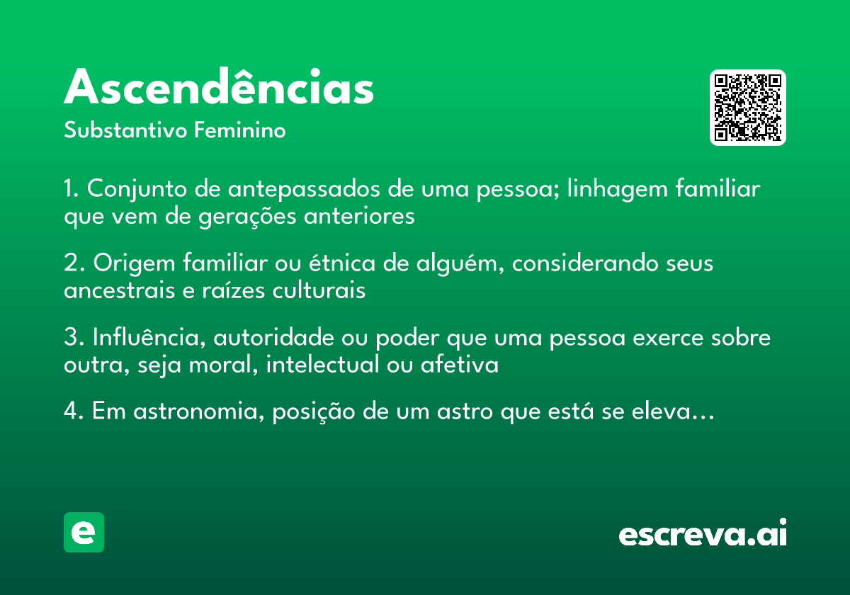 ascendências