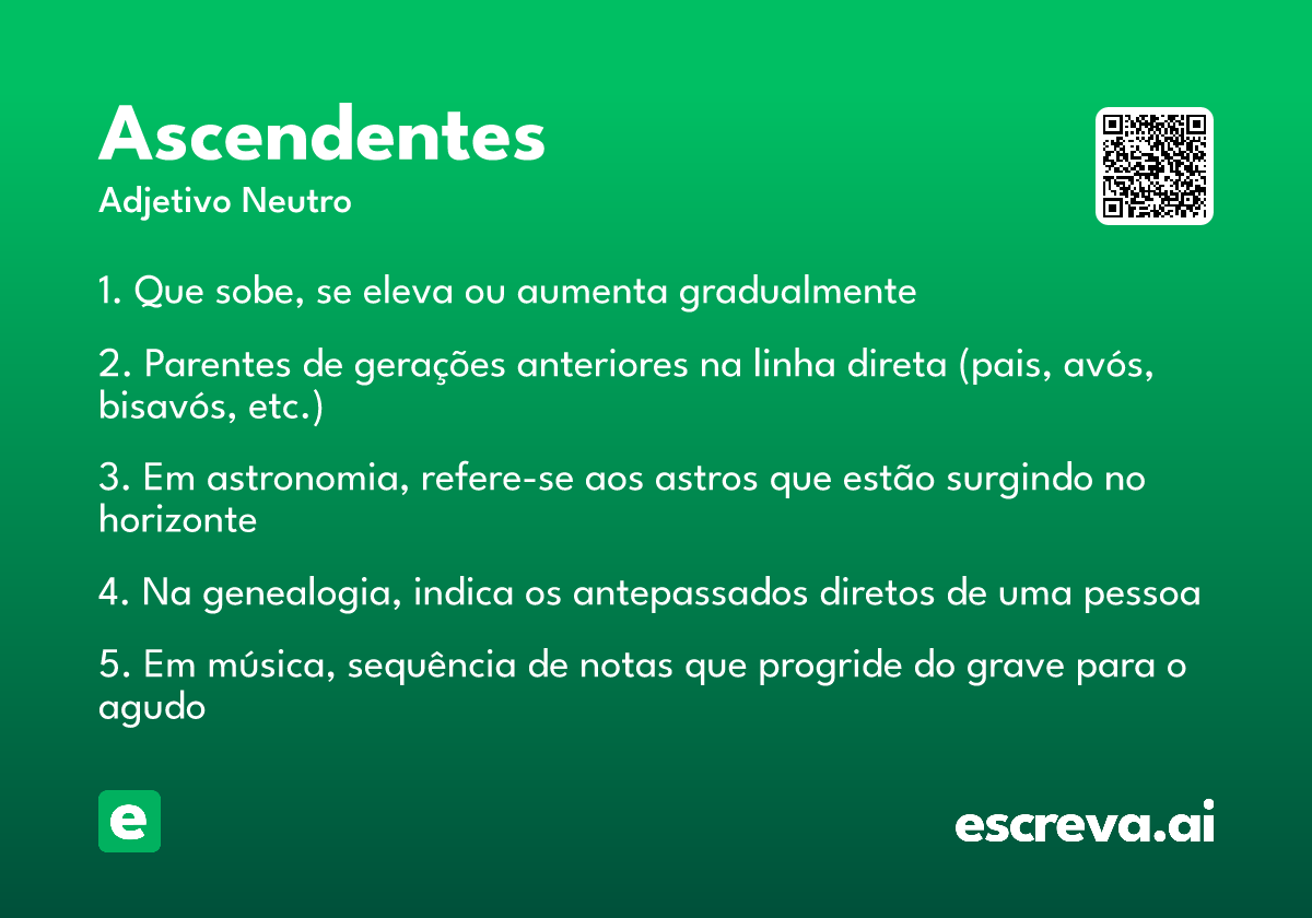 ascendentes
