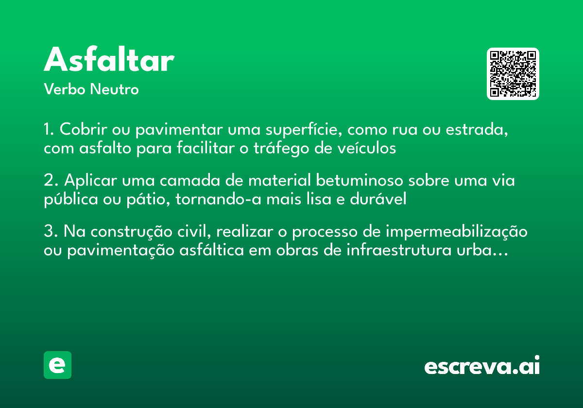 asfaltar