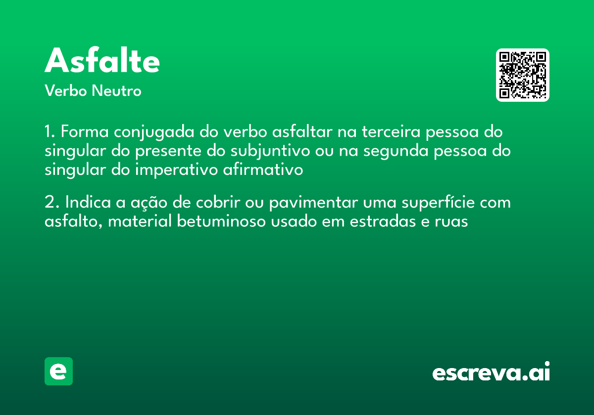 asfalte