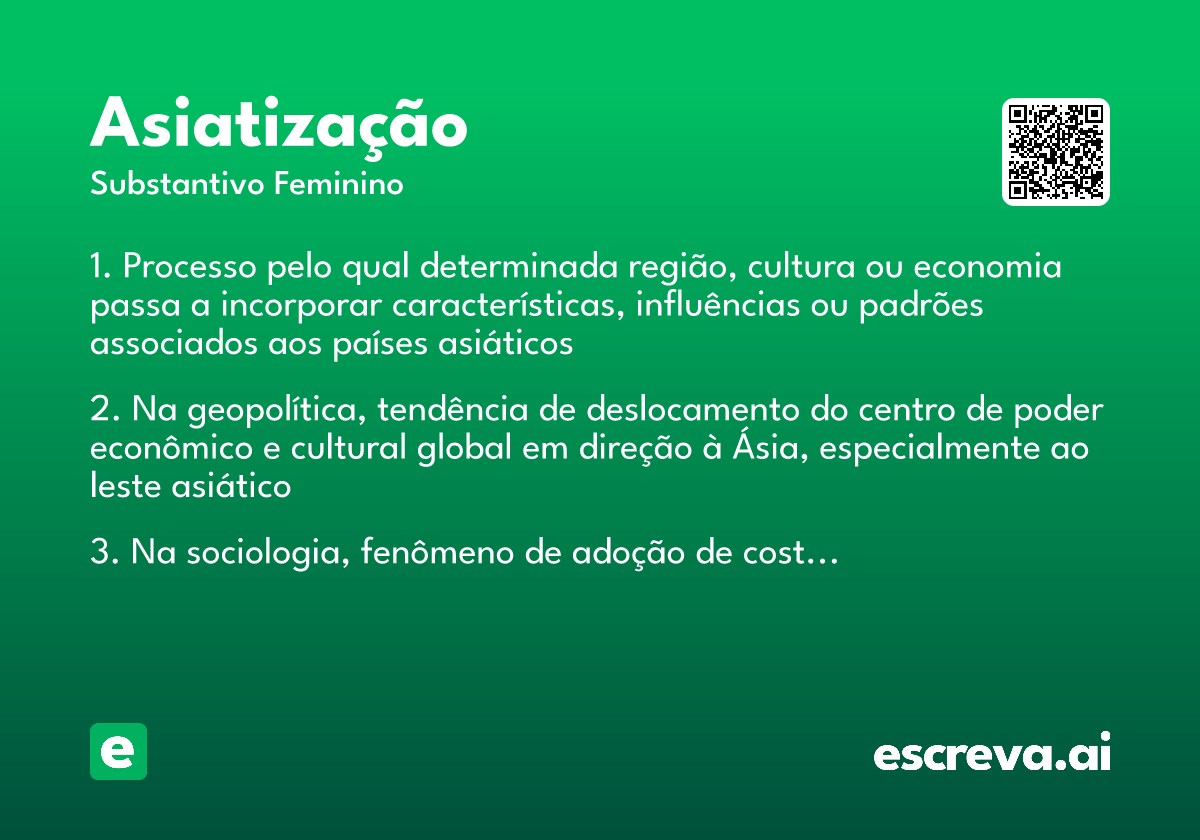 asiatização