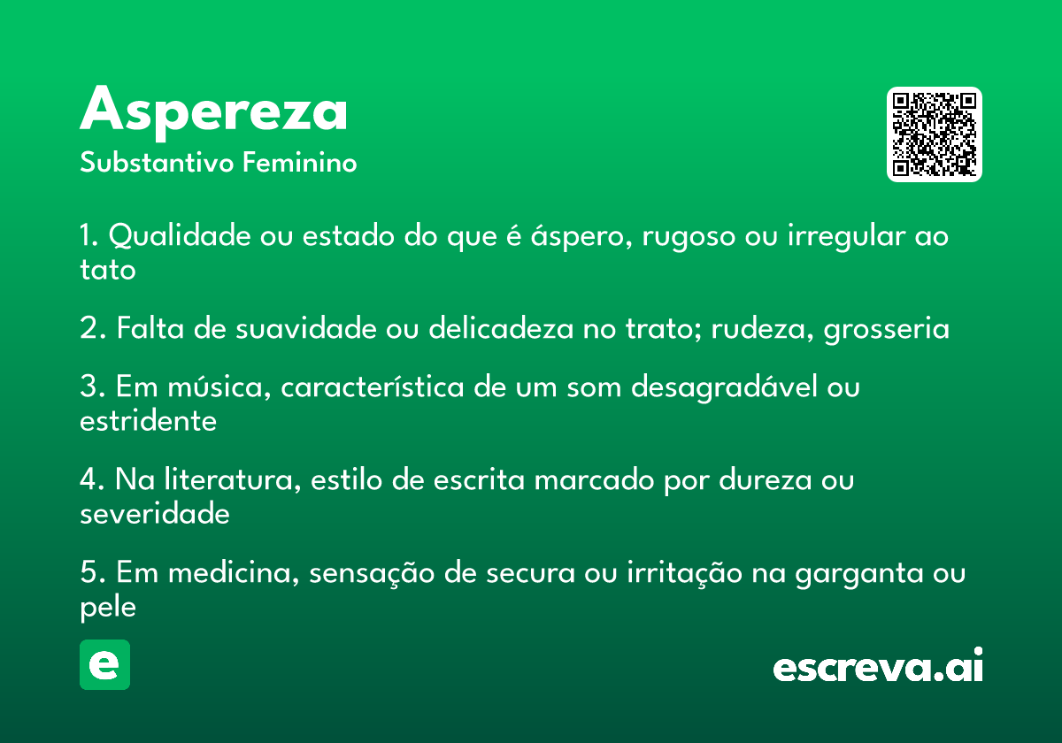 aspereza