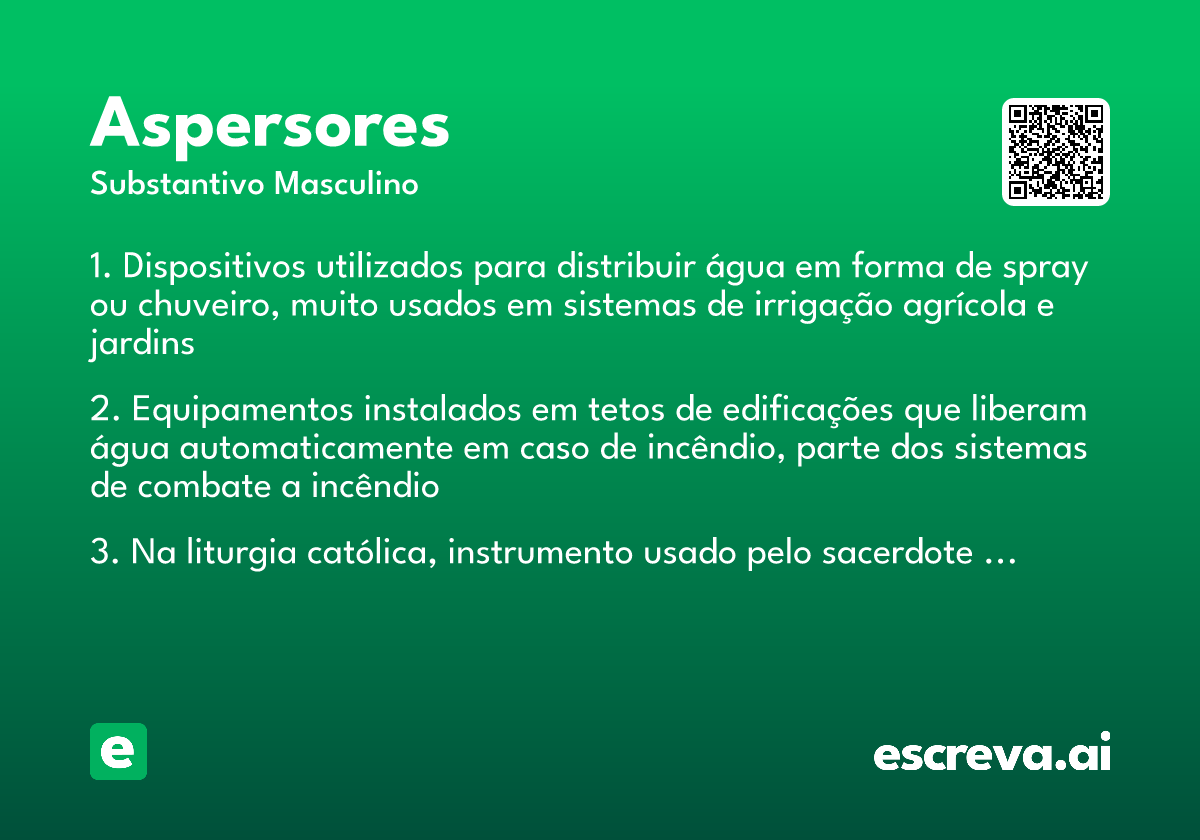 aspersores
