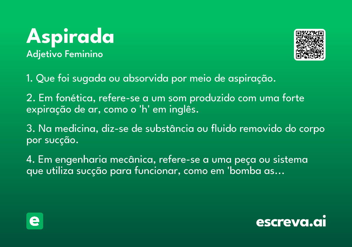 aspirada