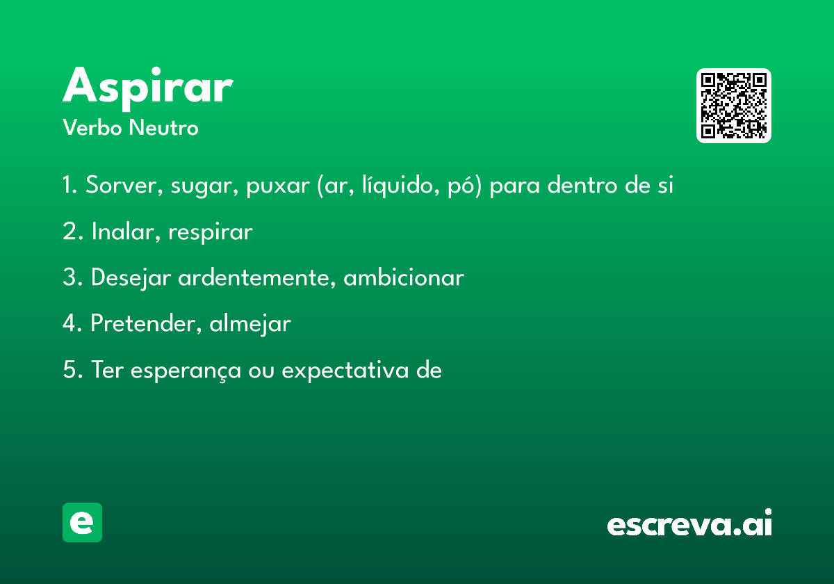 aspirar