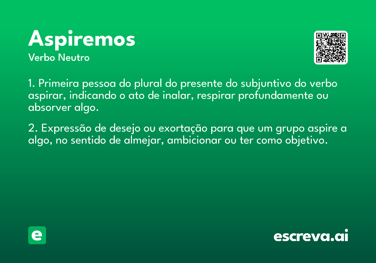 aspiremos