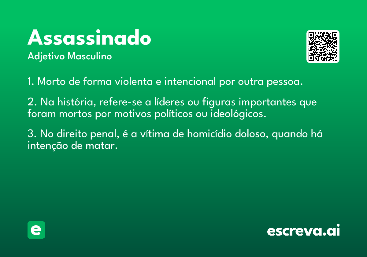 assassinado