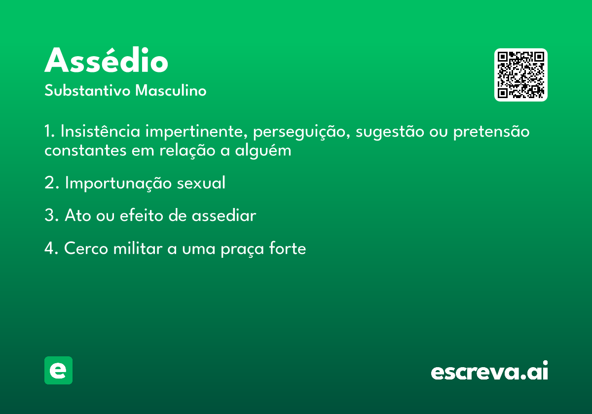 assédio