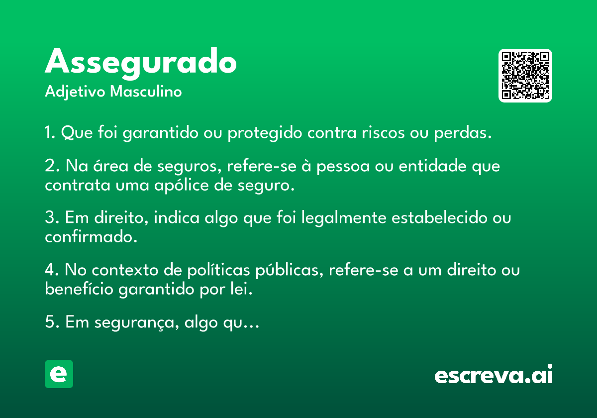 assegurado