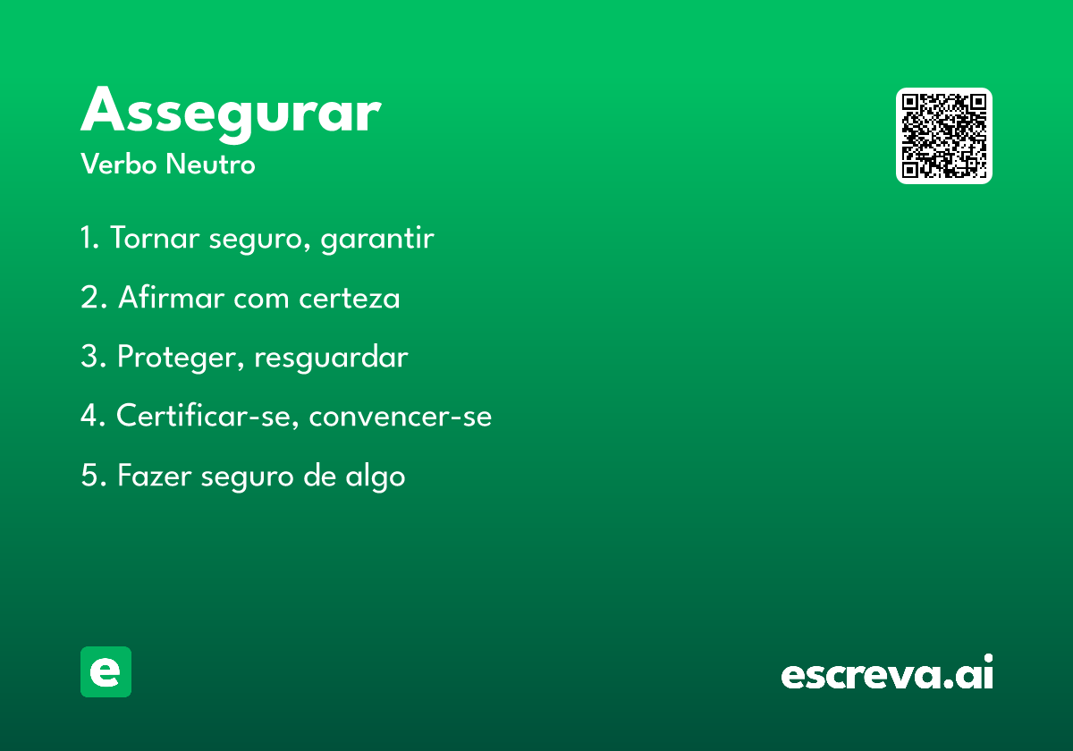 assegurar