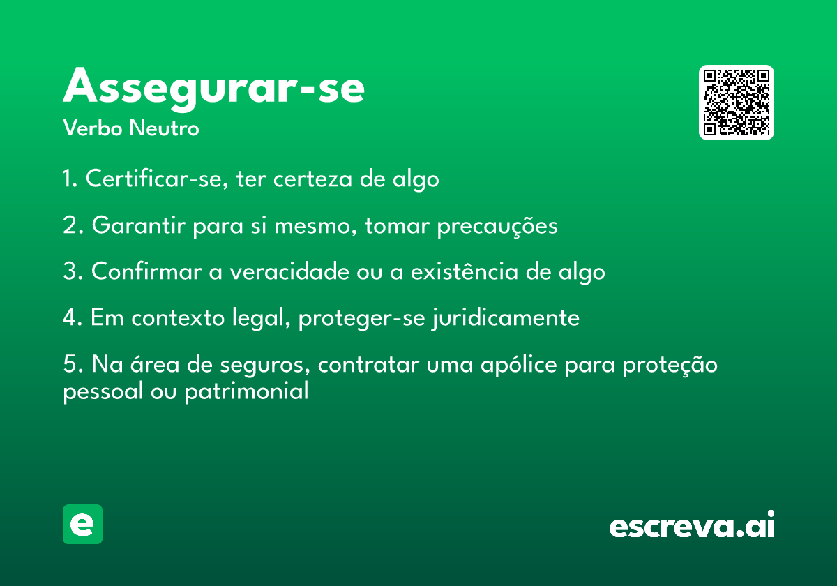 assegurar-se