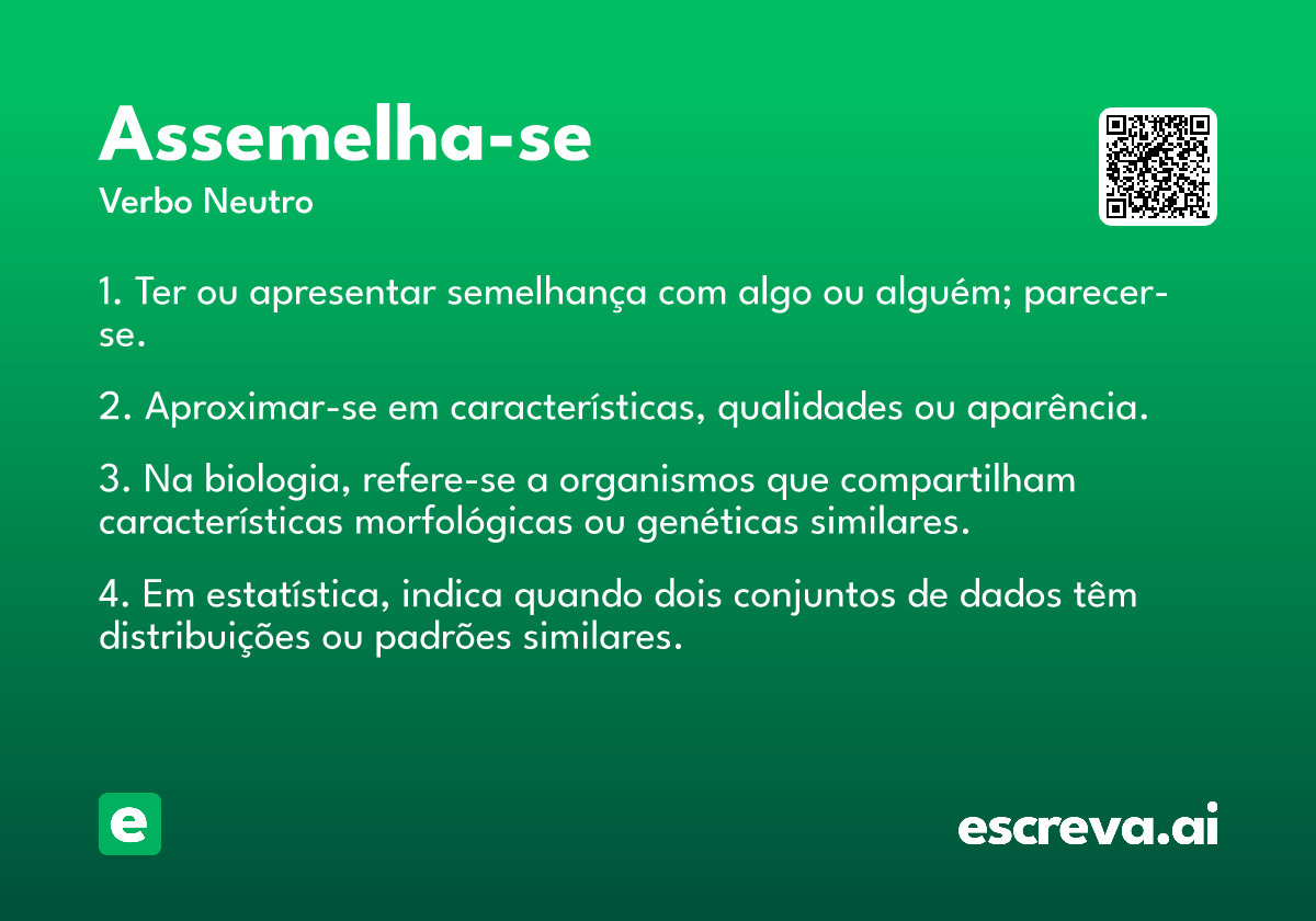 assemelha-se