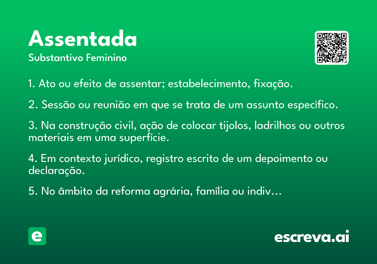 assentada