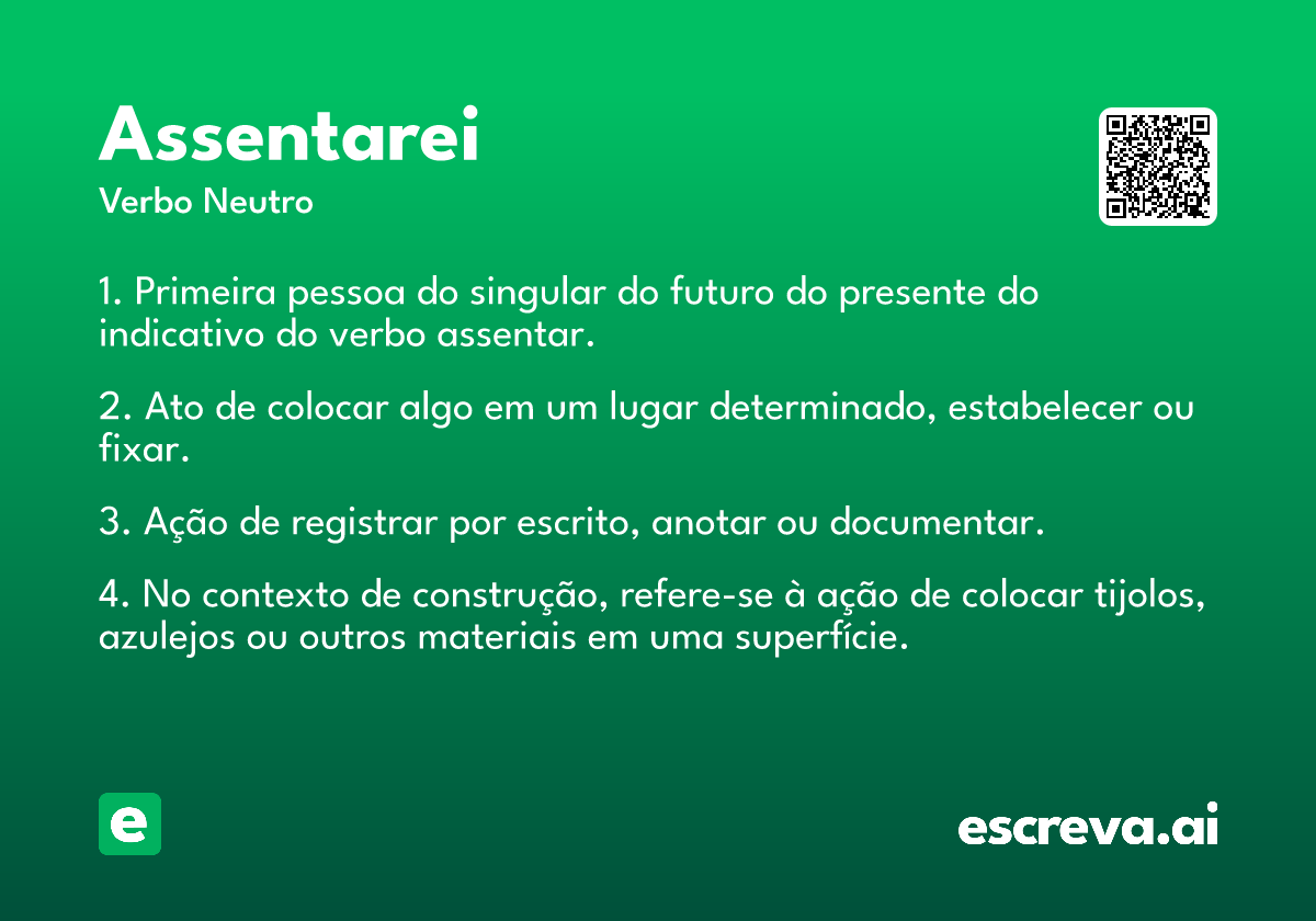 assentarei