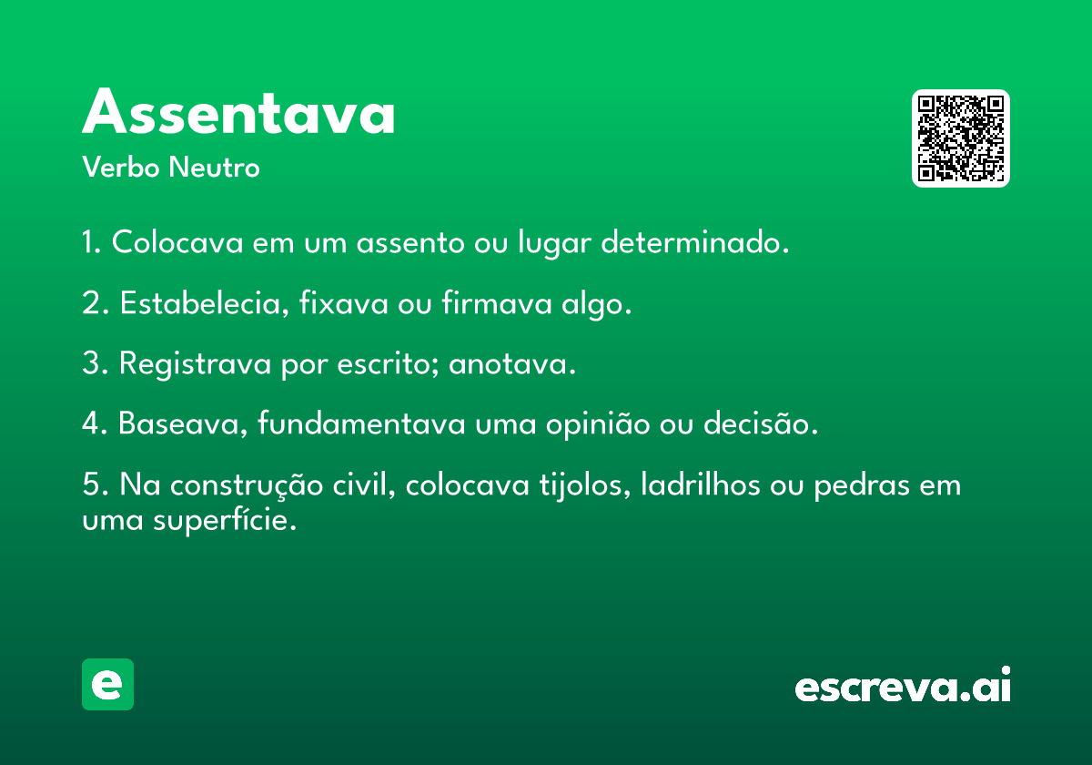assentava