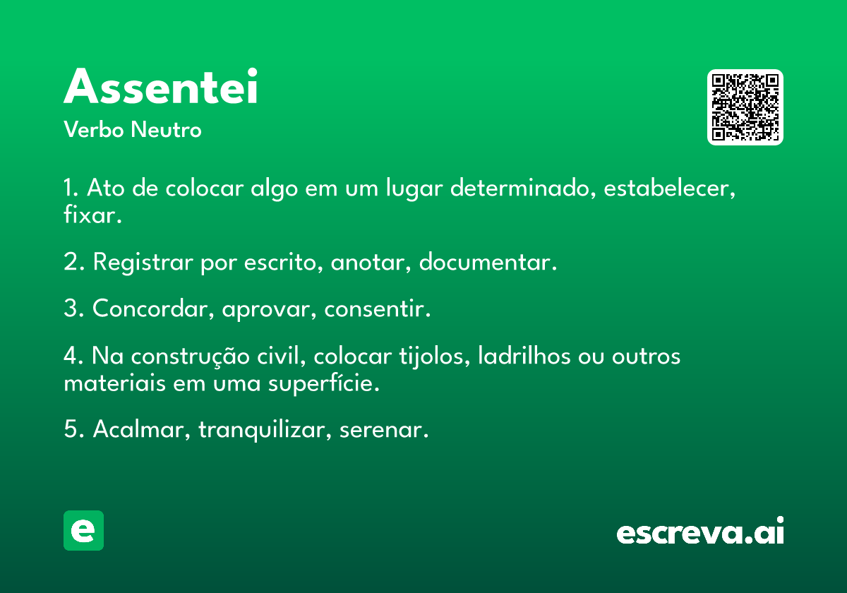 assentei