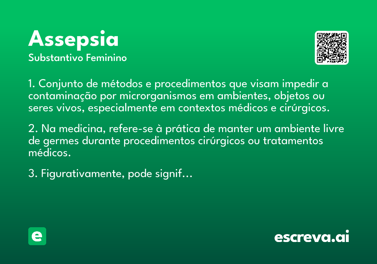 assepsia