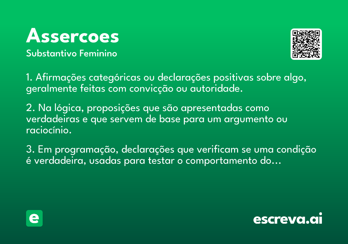 assercoes