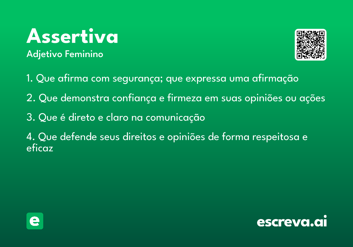 assertiva