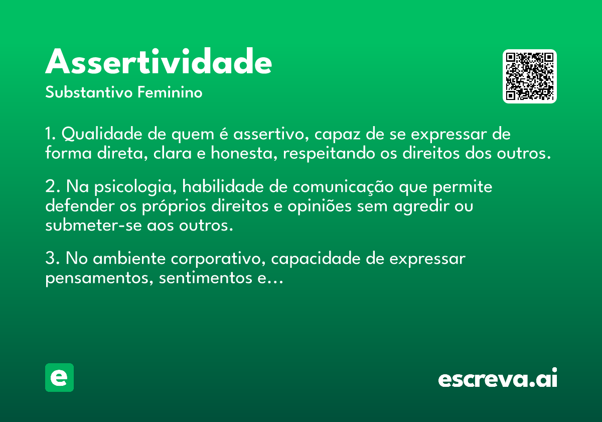assertividade