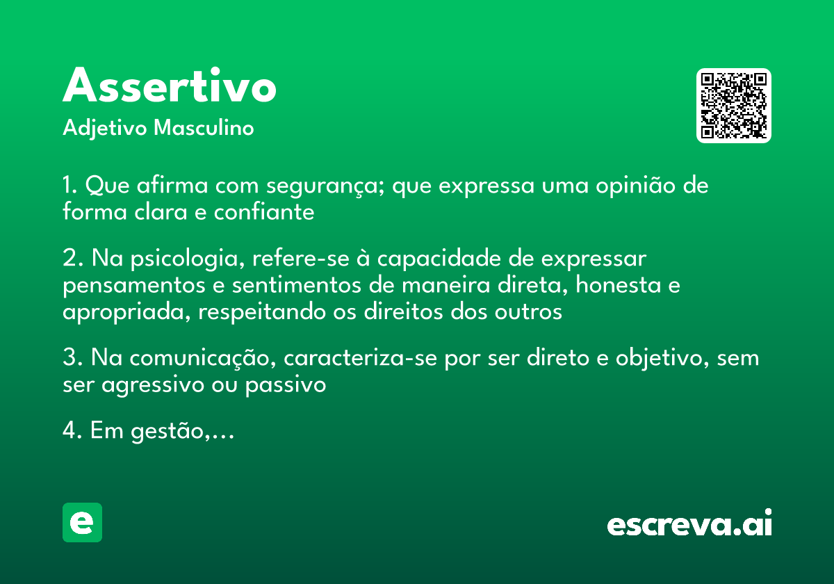 assertivo
