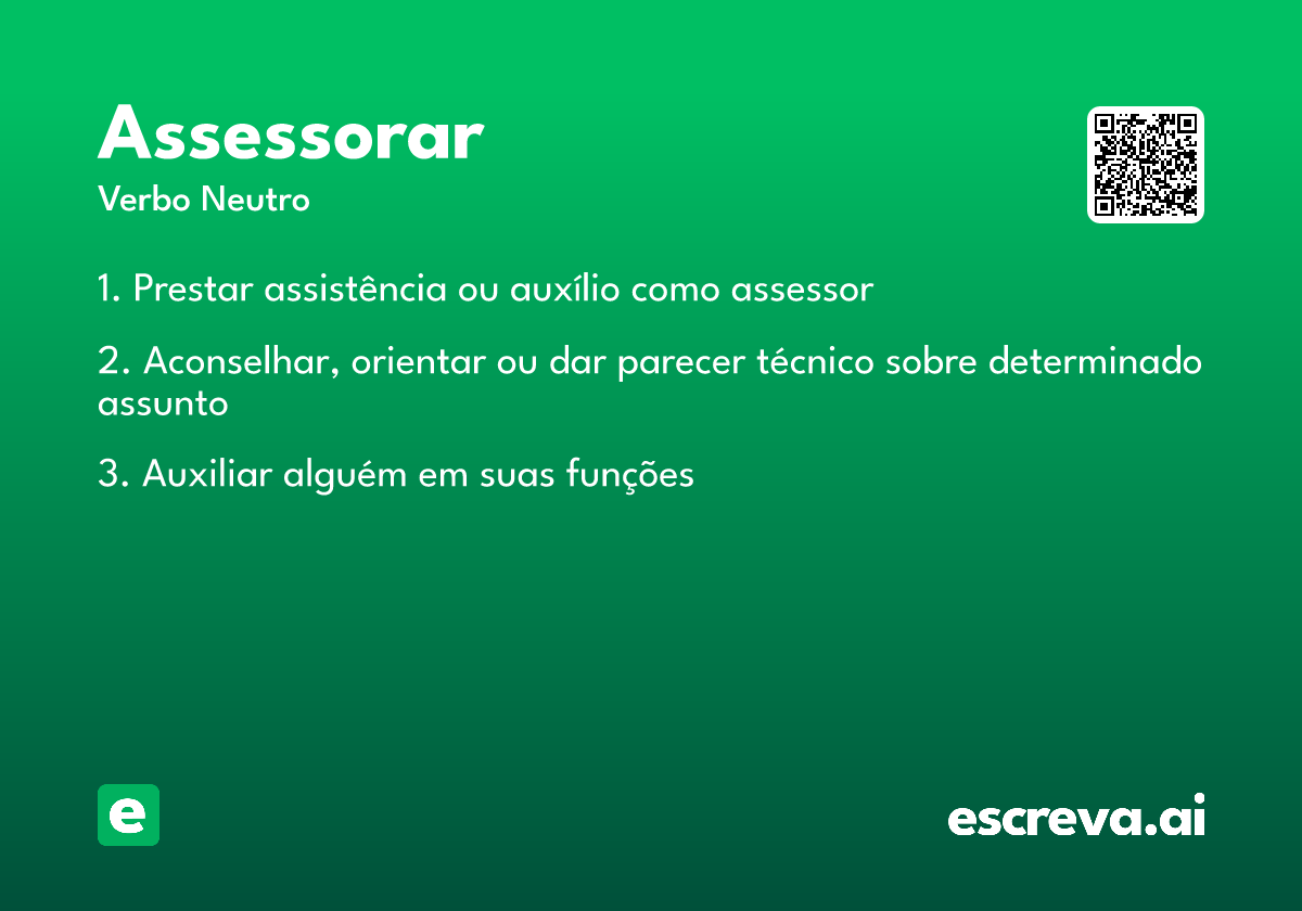 assessorar