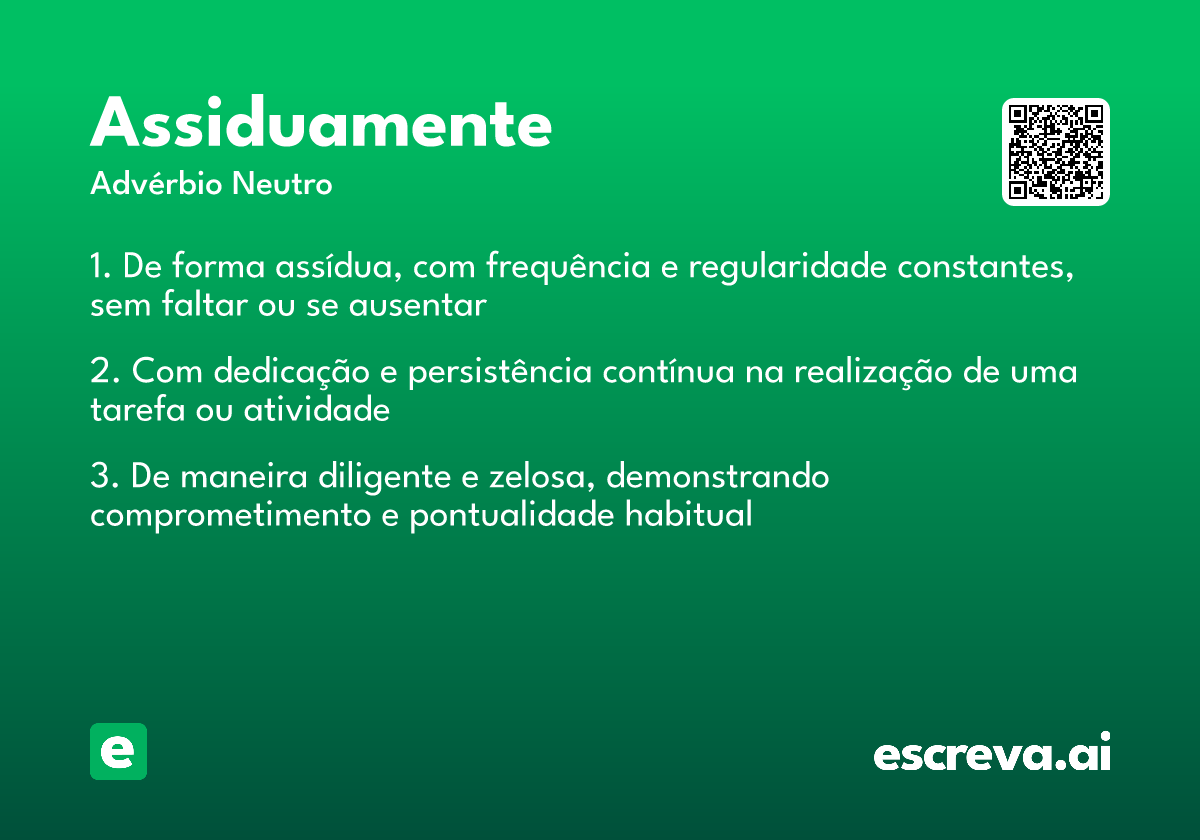 assiduamente