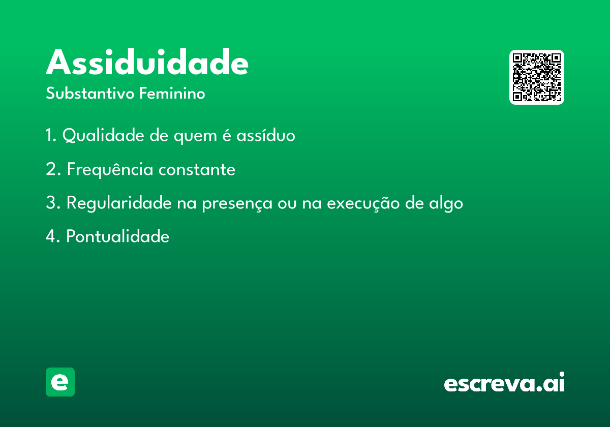 assiduidade