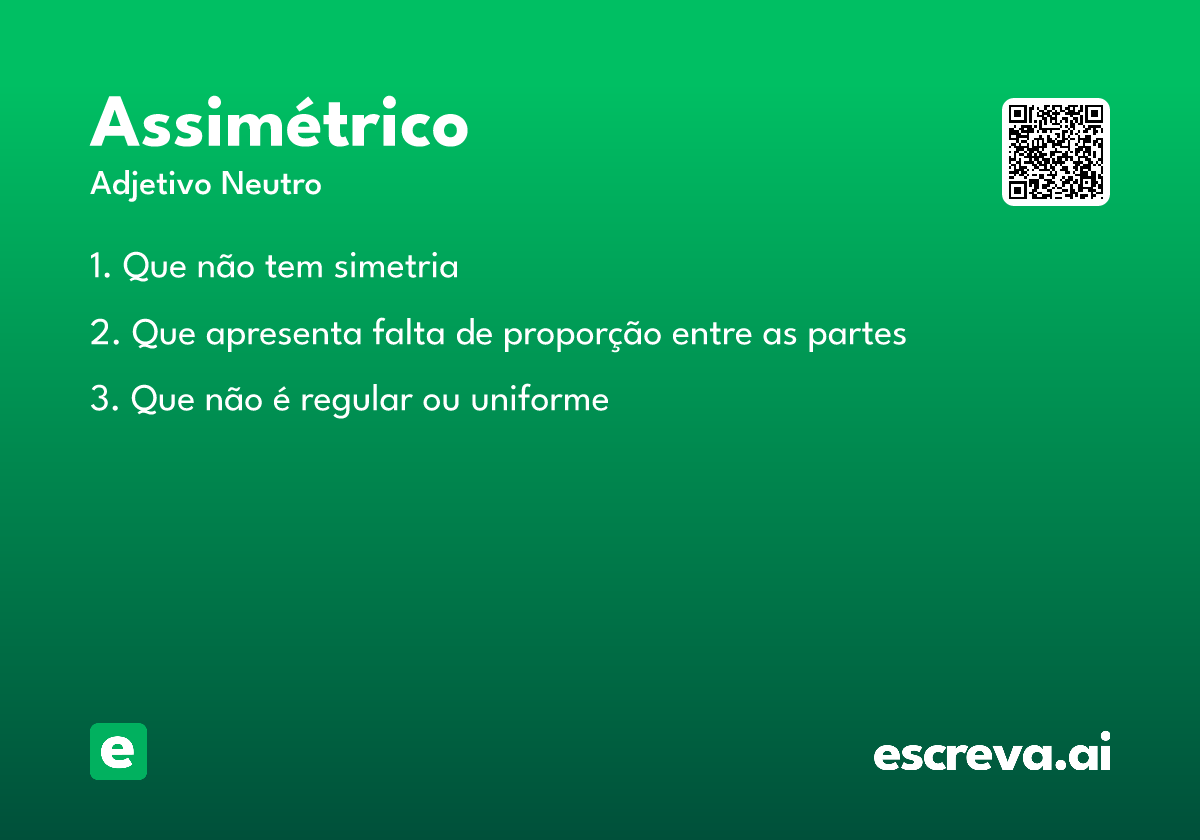 assimétrico