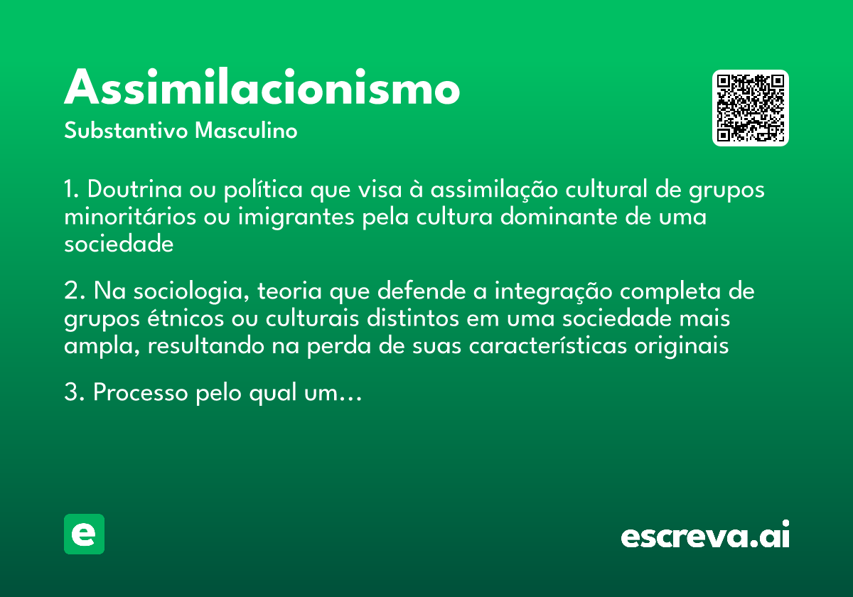 assimilacionismo