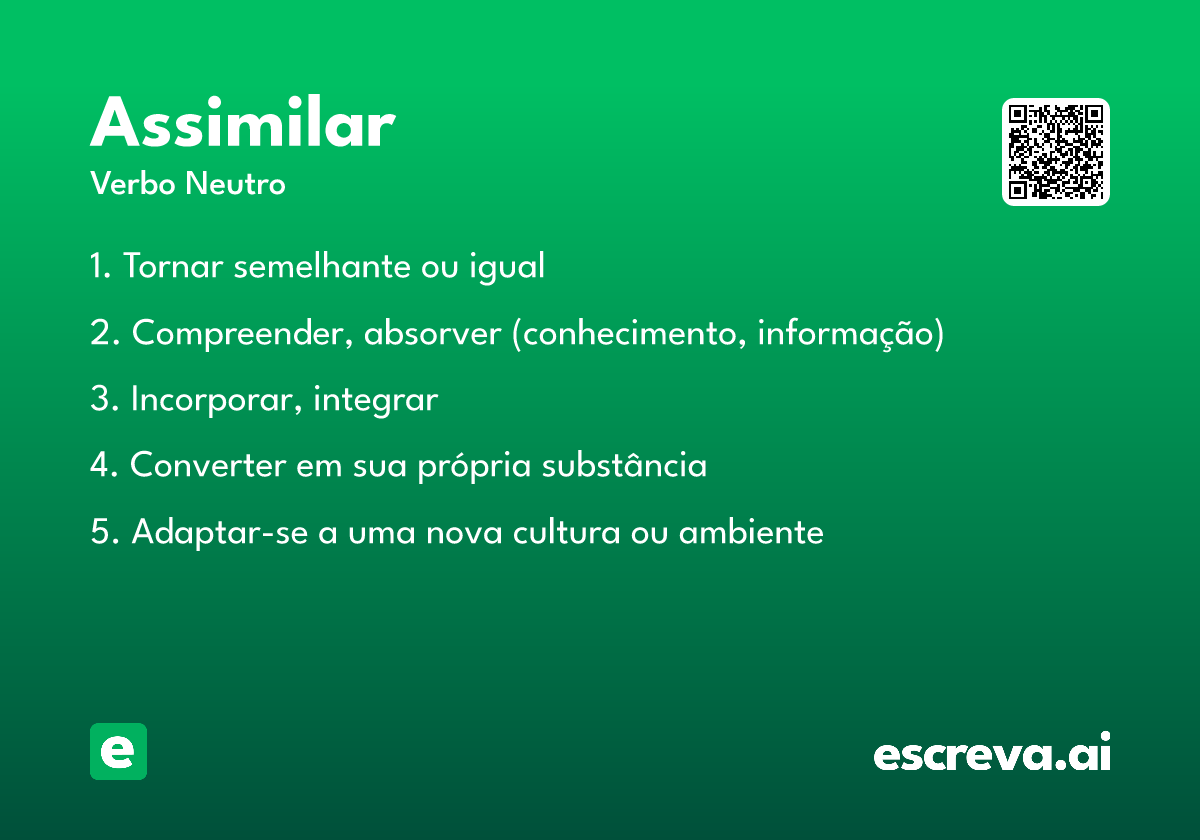 assimilar