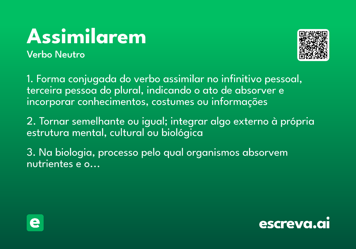 assimilarem