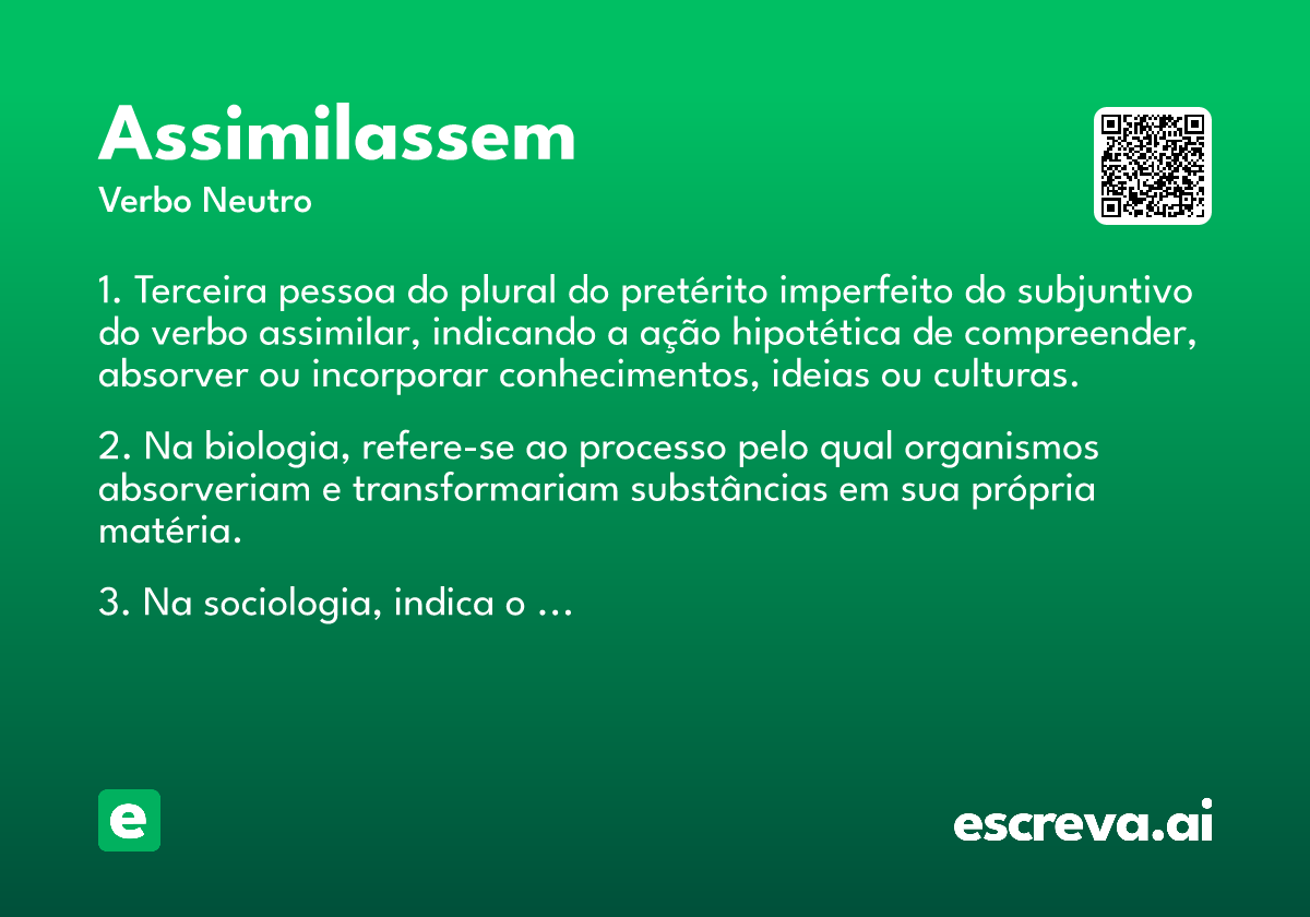 assimilassem
