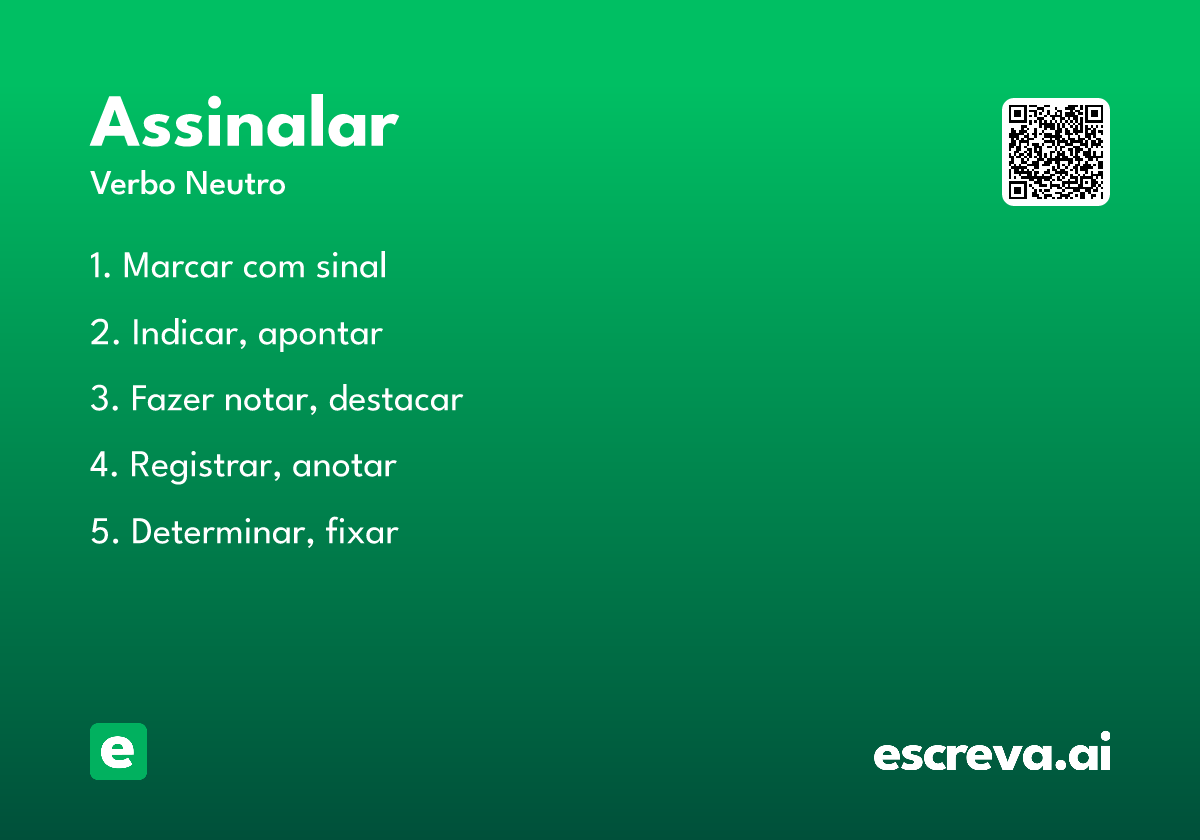 assinalar