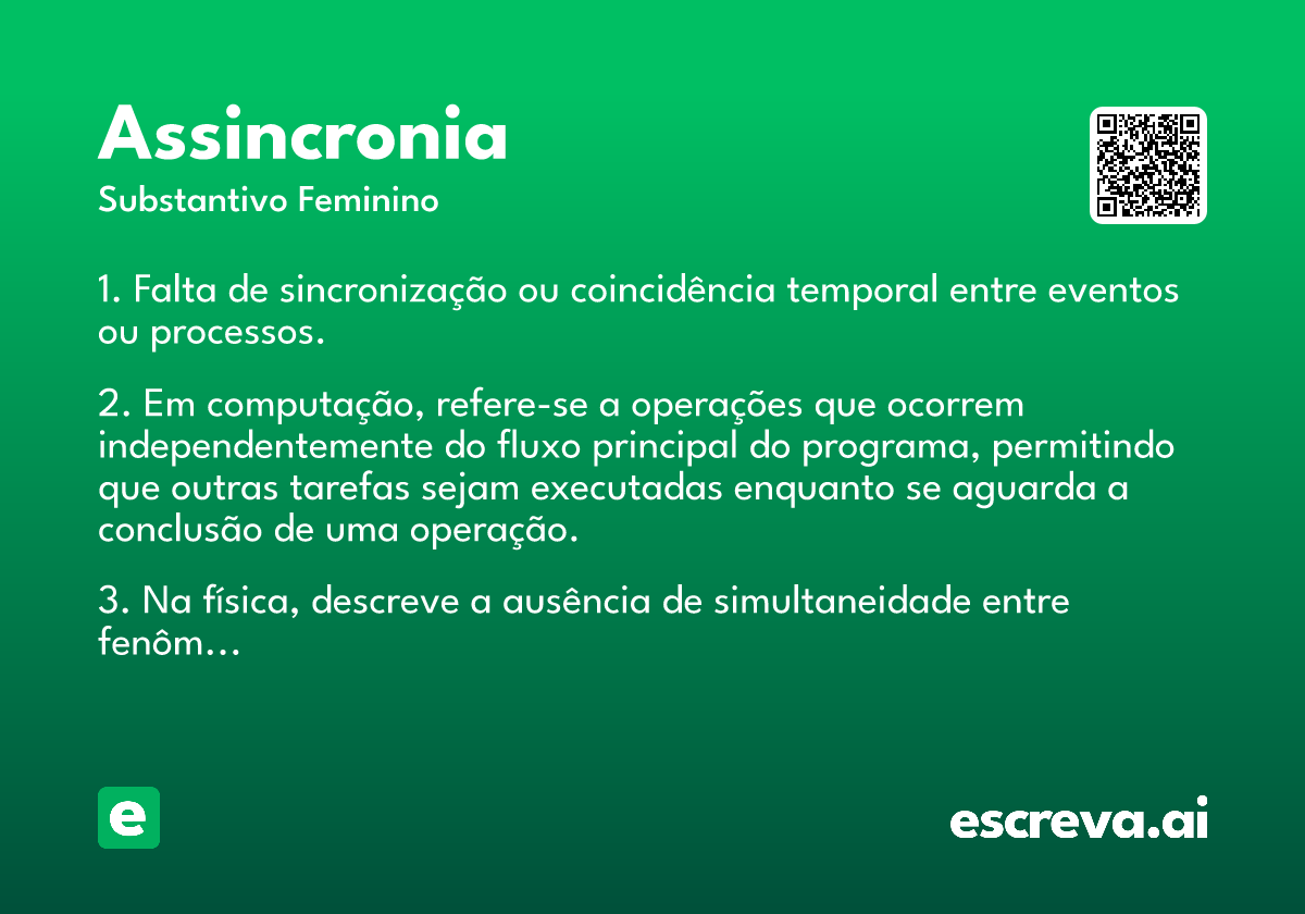 assincronia