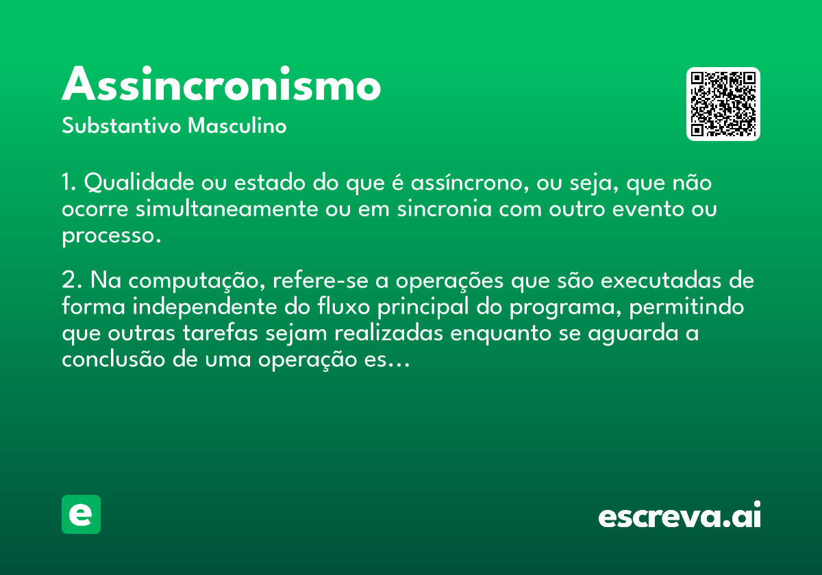 assincronismo