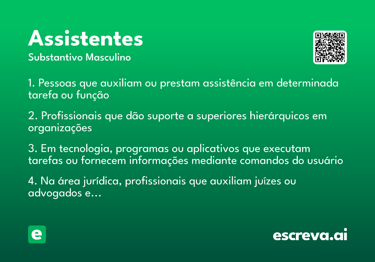 assistentes