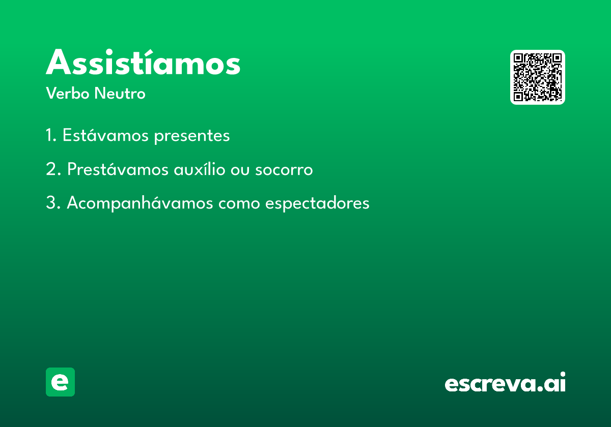 assistíamos