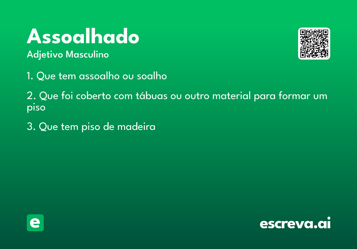 assoalhado