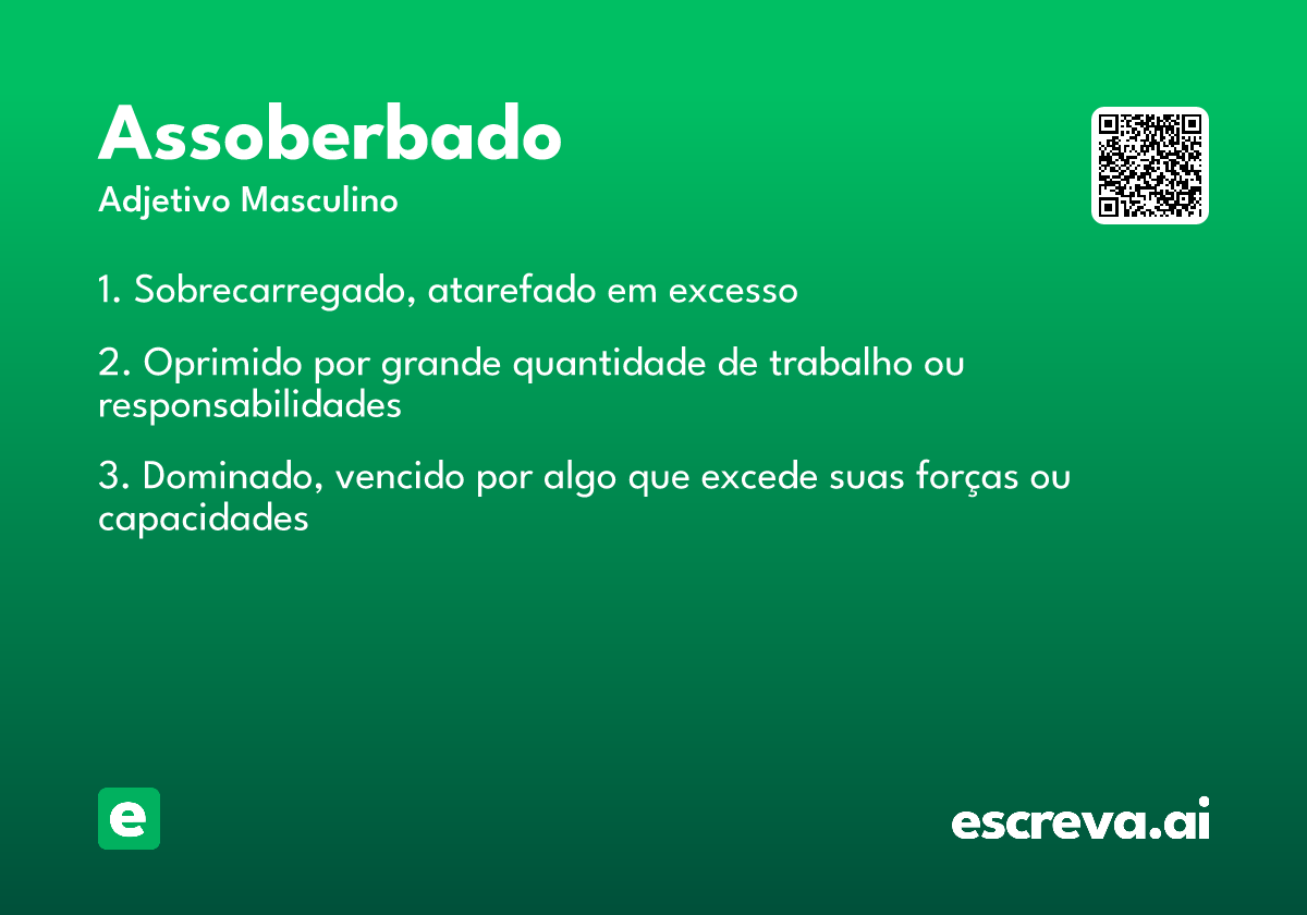 assoberbado