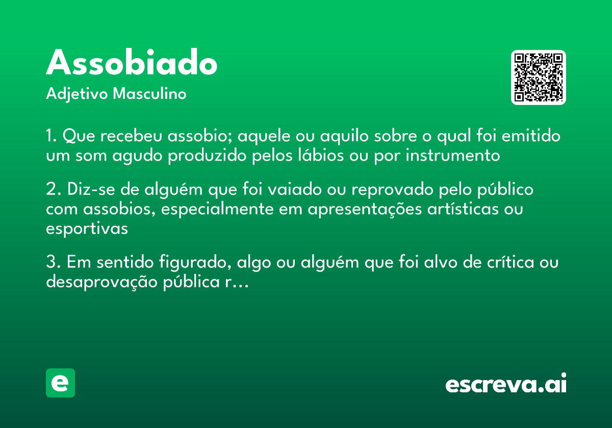 assobiado