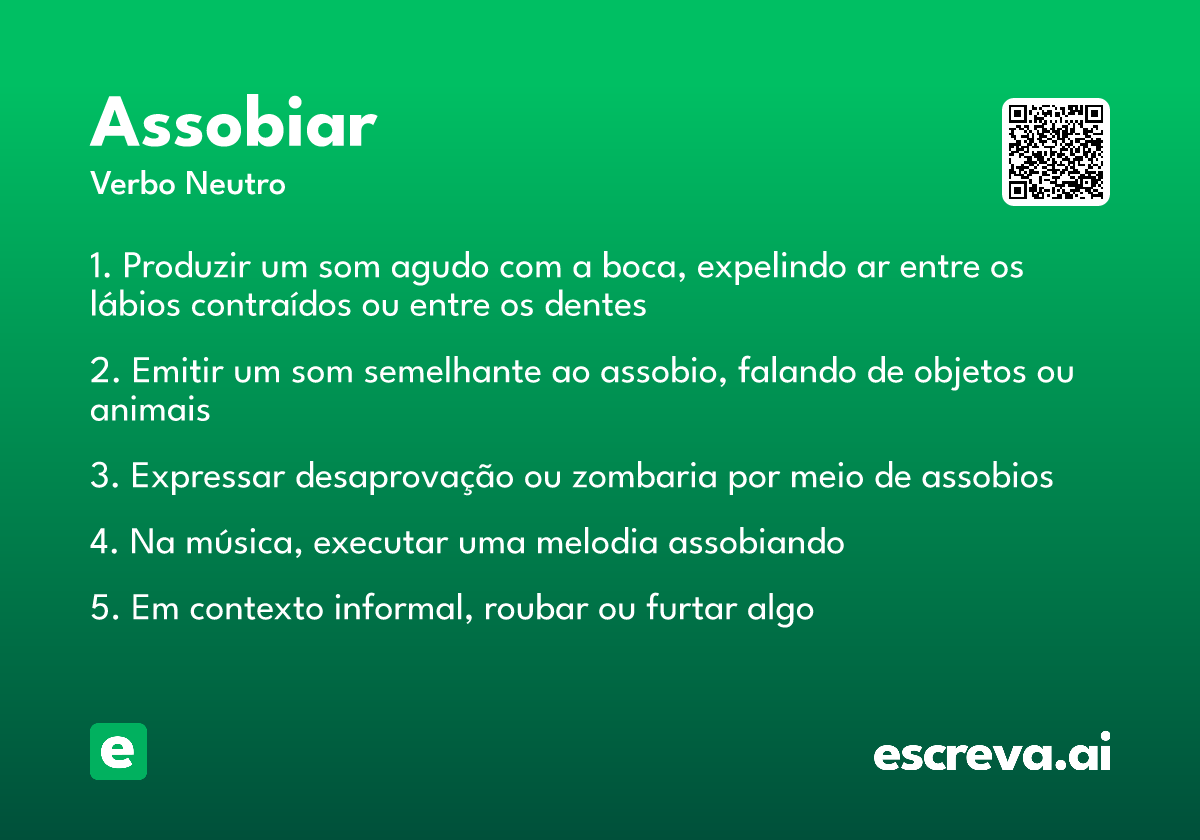 assobiar
