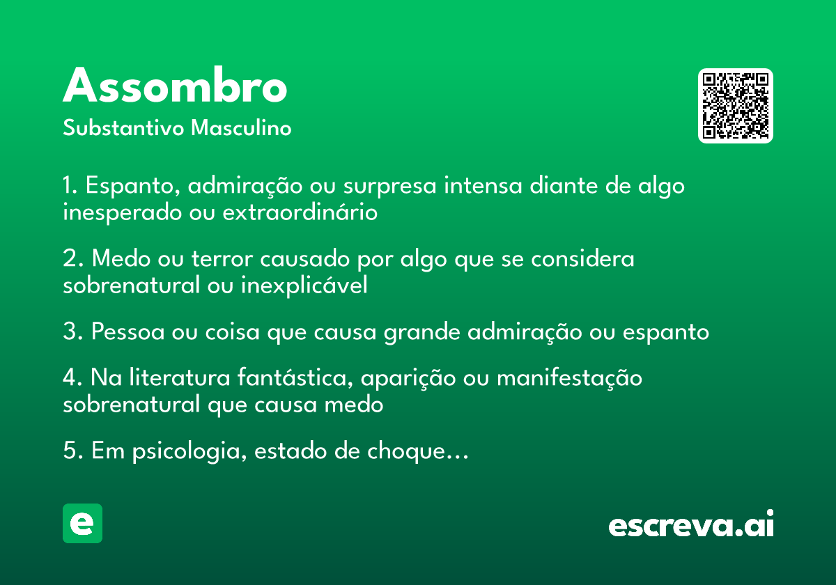 assombro