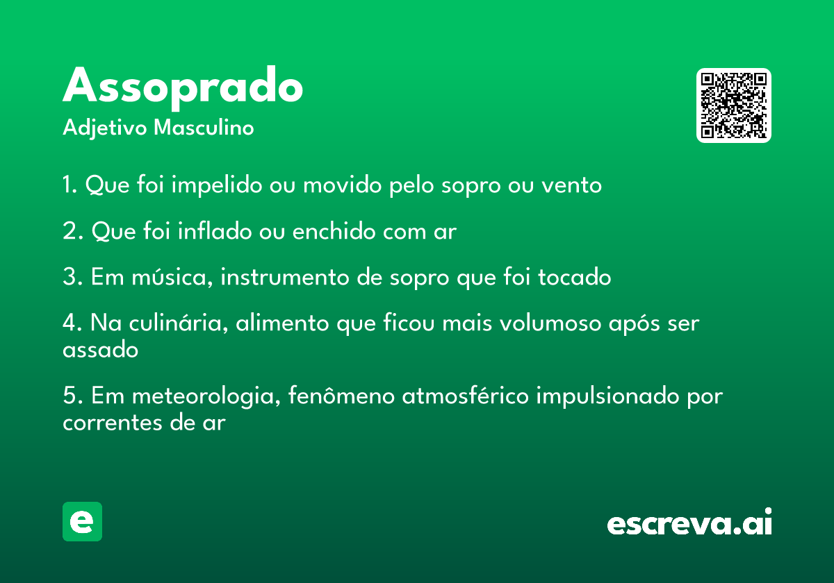 assoprado