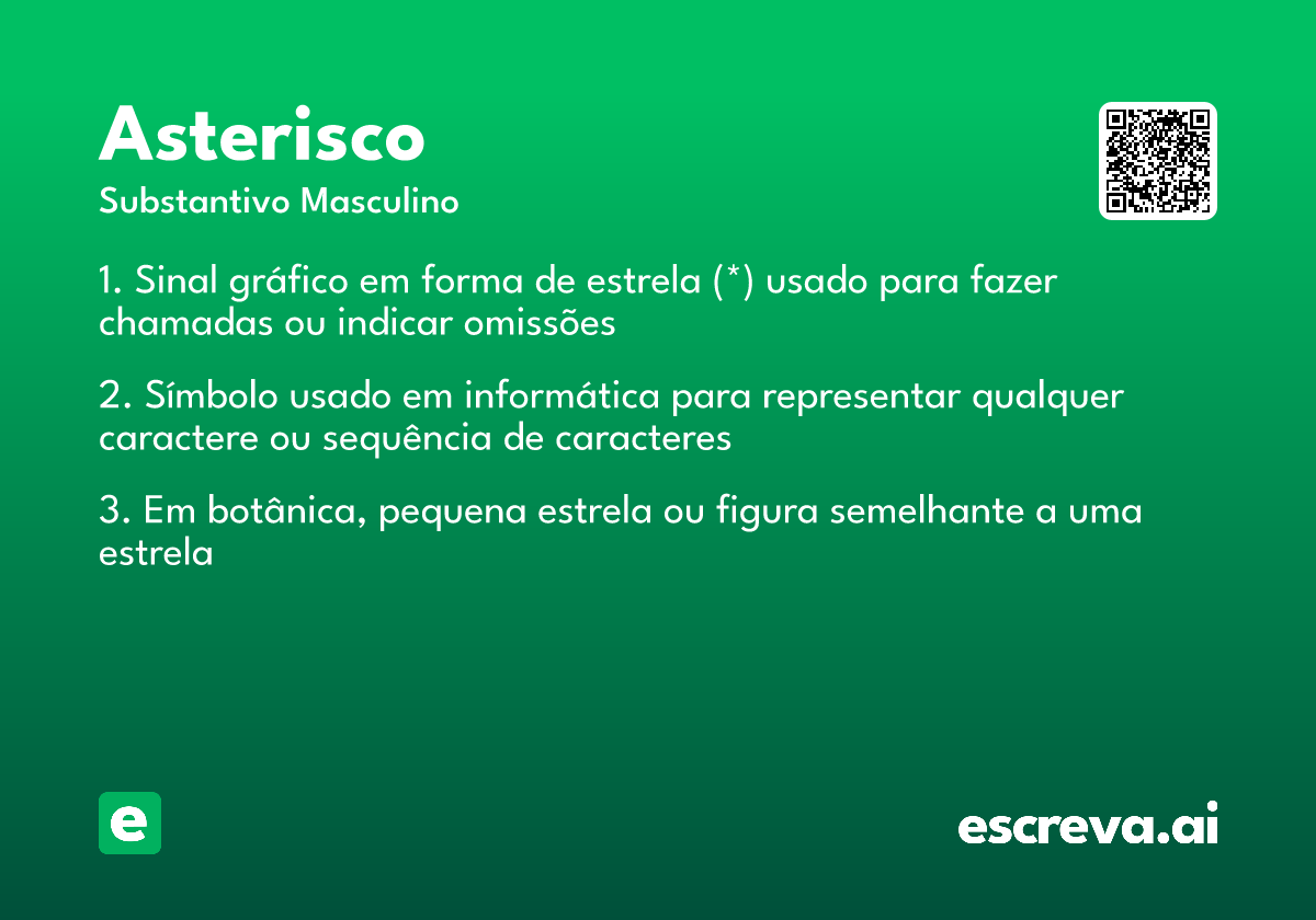 asterisco