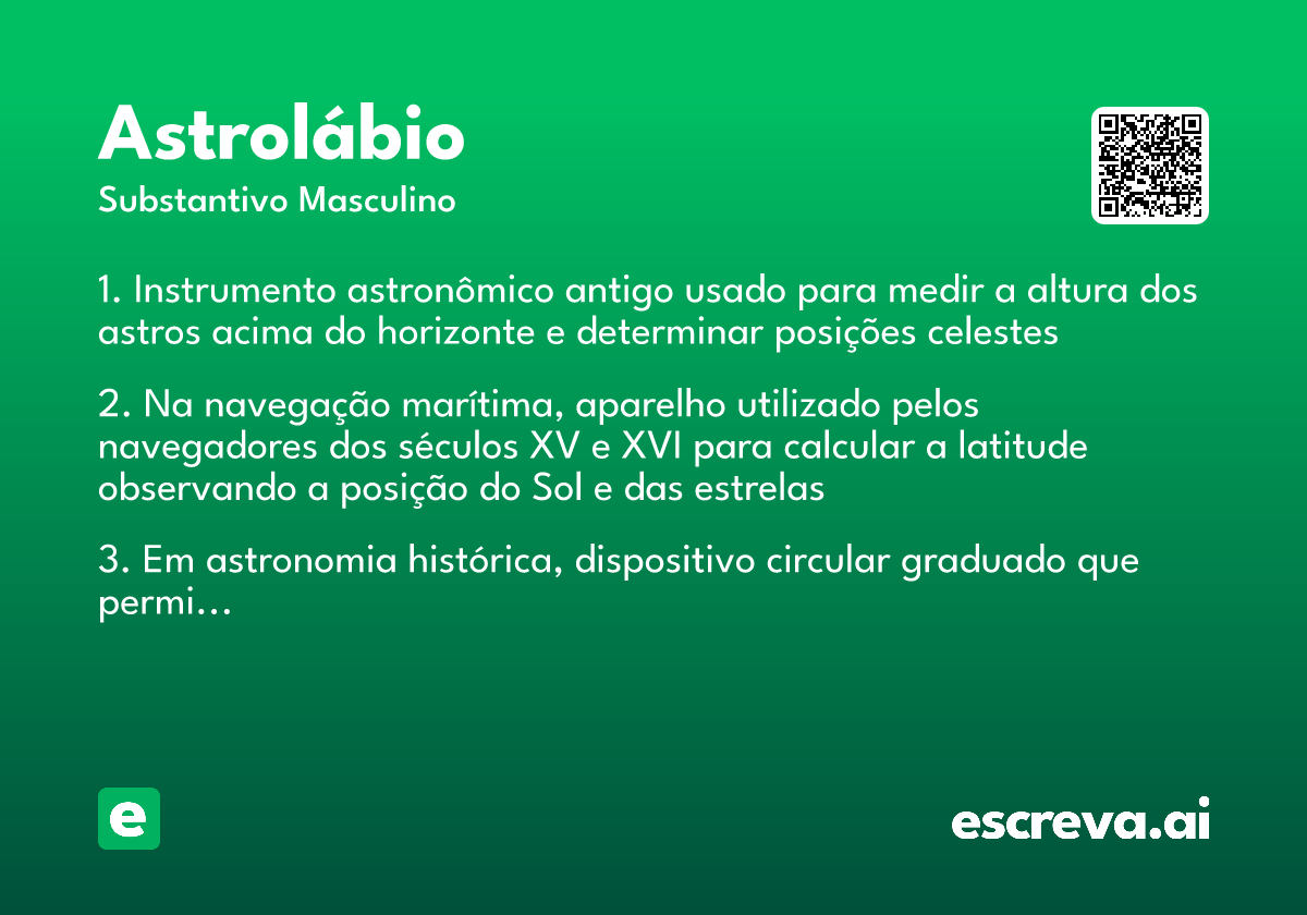 astrolábio